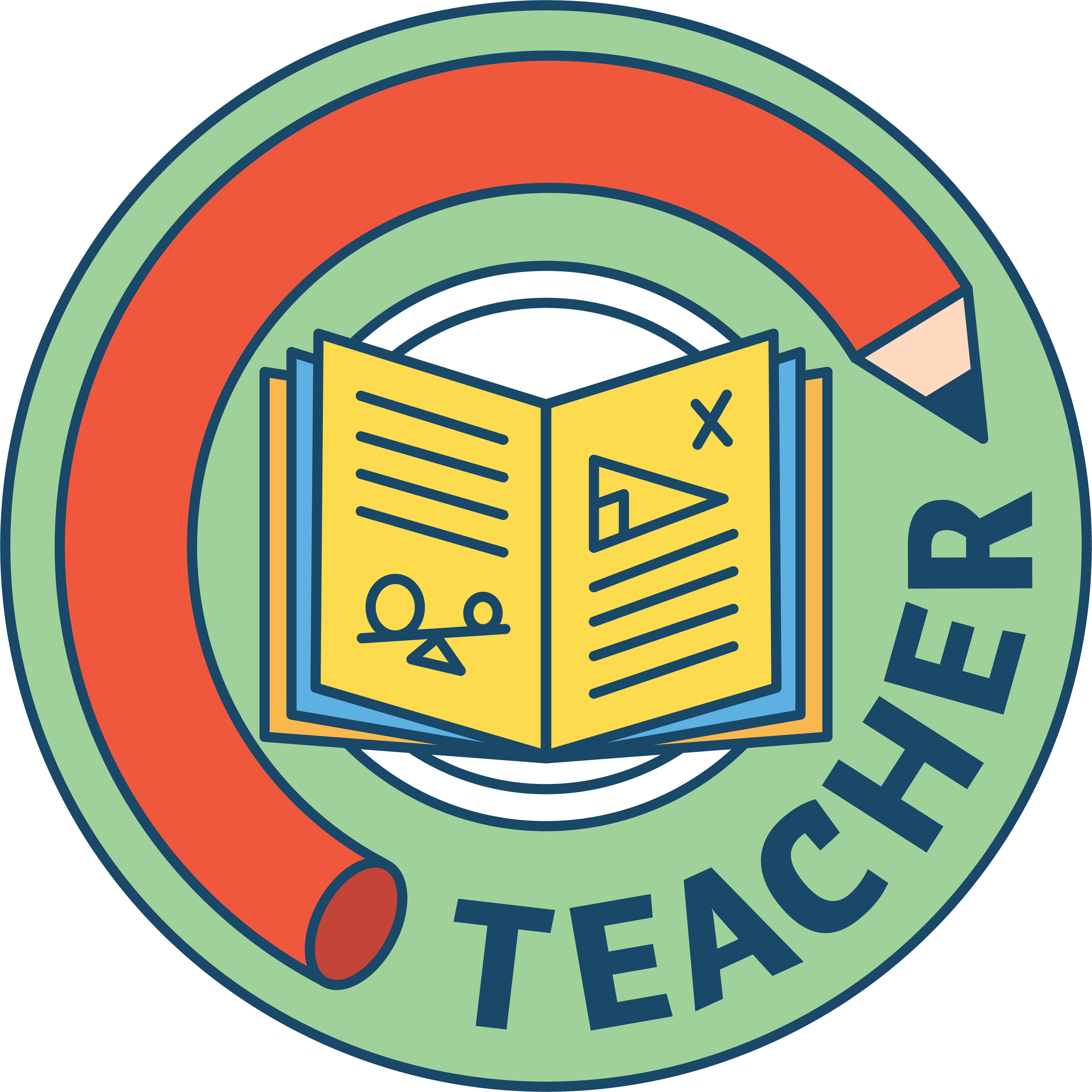 Teachers Sticker Logo